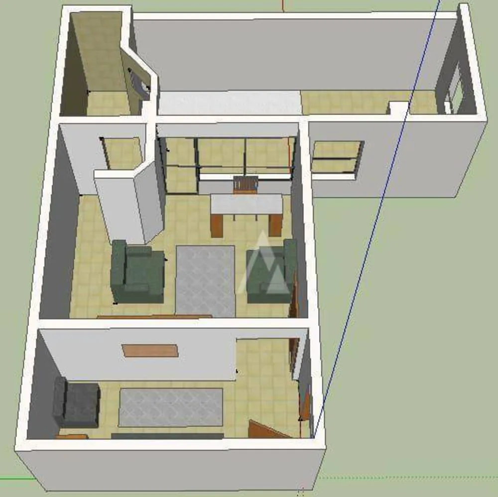 Sala-Conjunto, 37 m² - Foto 4