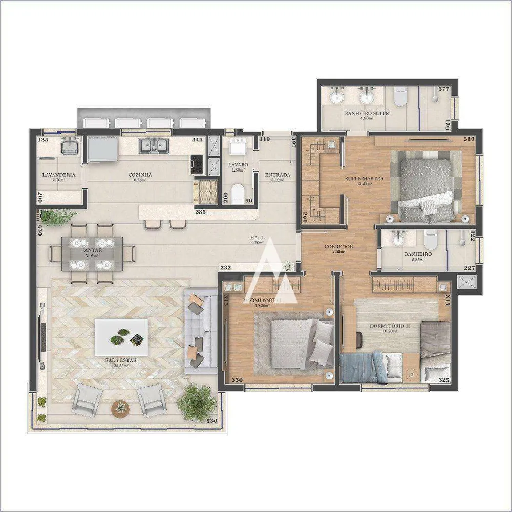 Apartamento, 3 quartos, 112 m² - Foto 12