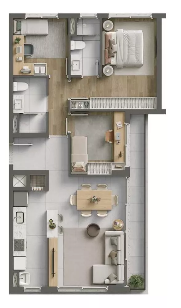 Apartamento, 2 quartos, 56 m² - Foto 34