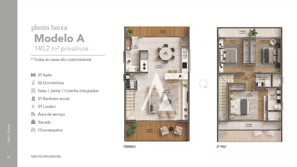 Casa de Condomínio, 3 quartos - Foto 9