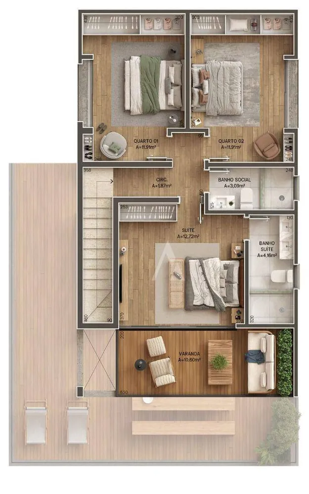 Loteamento e Condomínio, 347 m² - Foto 8