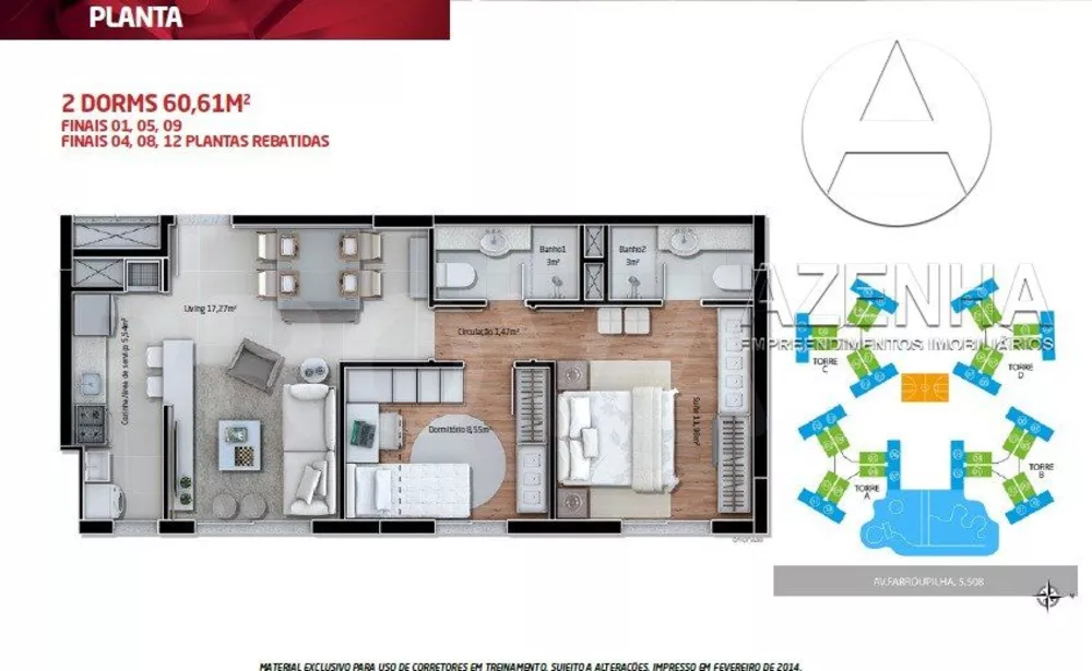 Apartamento, 2 quartos, 60 m² - Foto 16