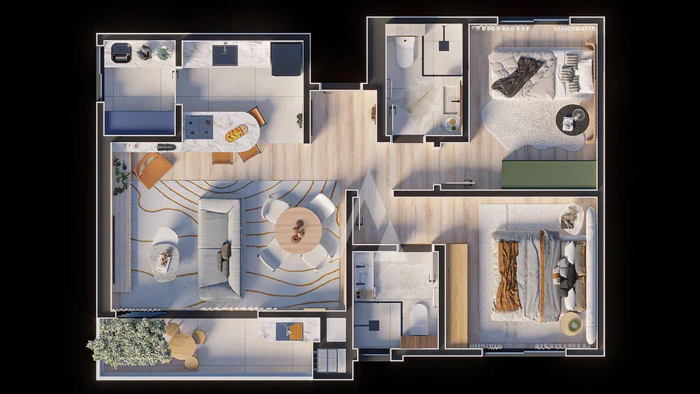 Apartamento, 2 quartos - Foto 10