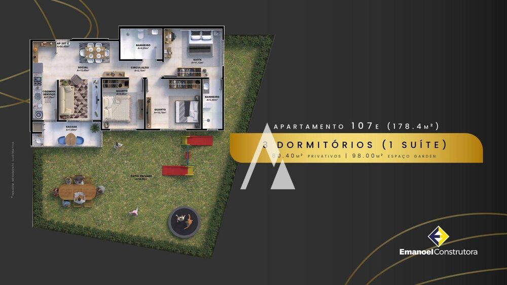 Apartamento, 3 quartos, 80 m² - Foto 17