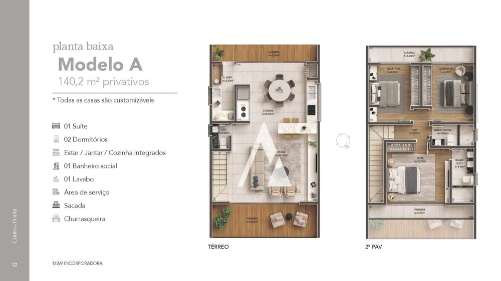 Casa de Condomínio, 3 quartos - Foto 14