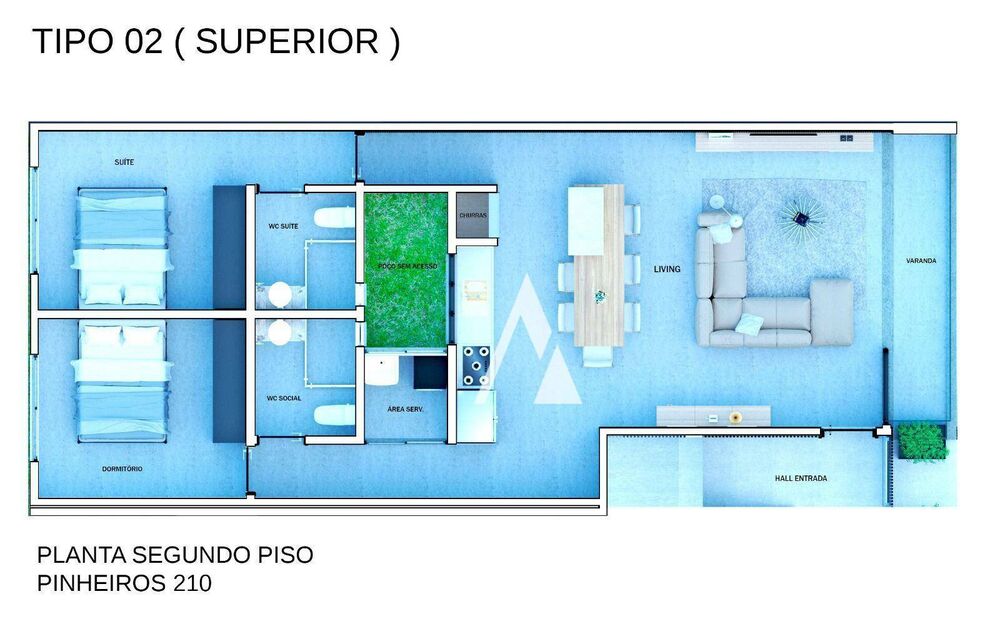 Apartamento, 2 quartos, 85 m² - Foto 6