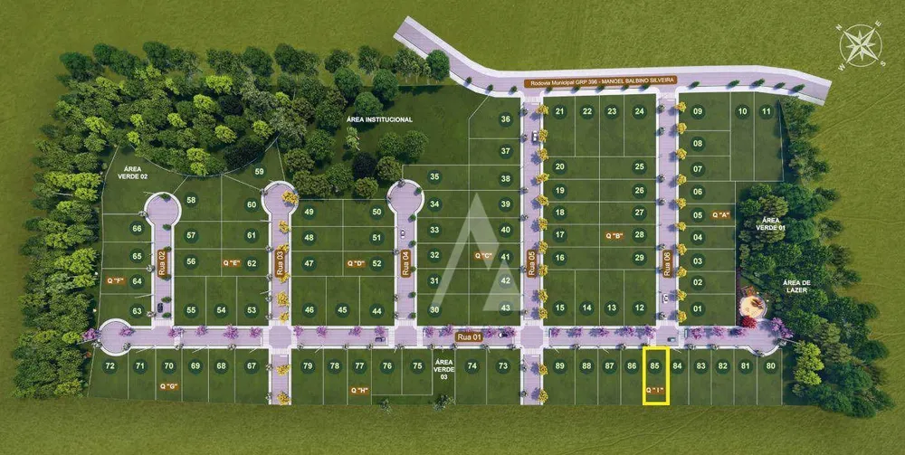 Loteamento e Condomínio, 360 m² - Foto 1