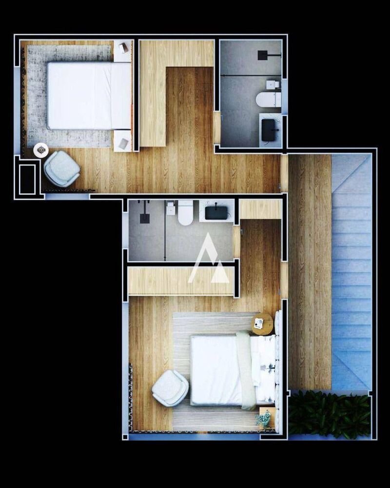 Casa de Condomínio, 2 quartos - Foto 13