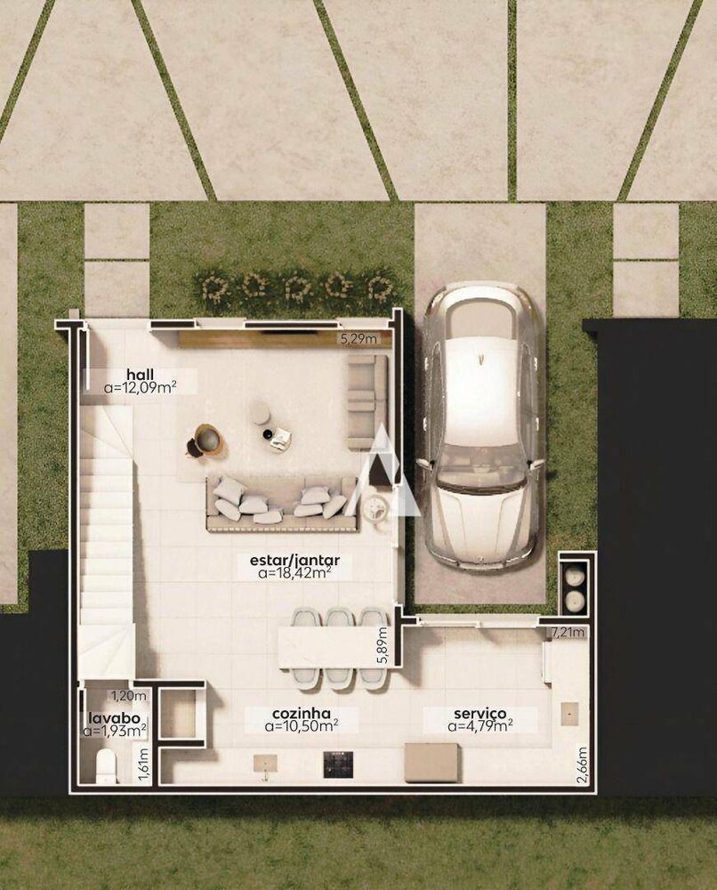 Casa de Condomínio à venda com 2 quartos, 98m² - Foto 1