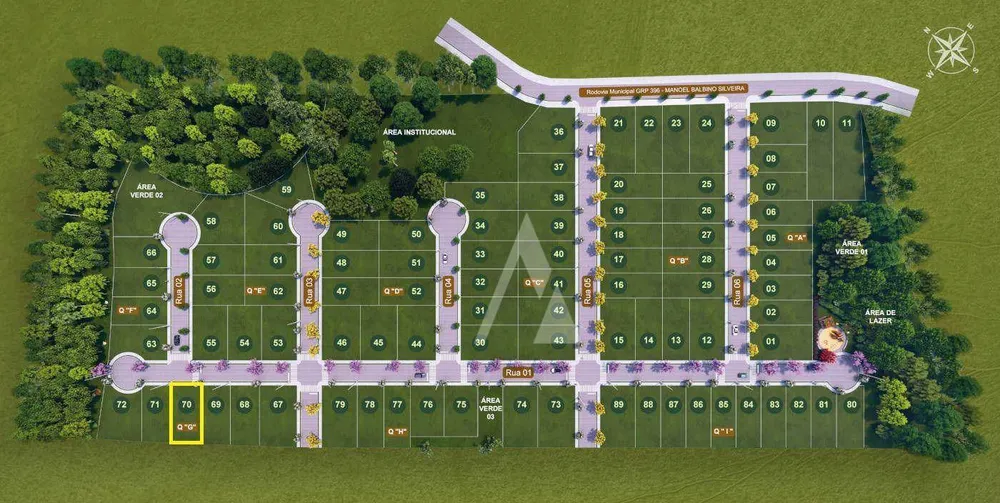 Loteamento e Condomínio, 390 m² - Foto 1