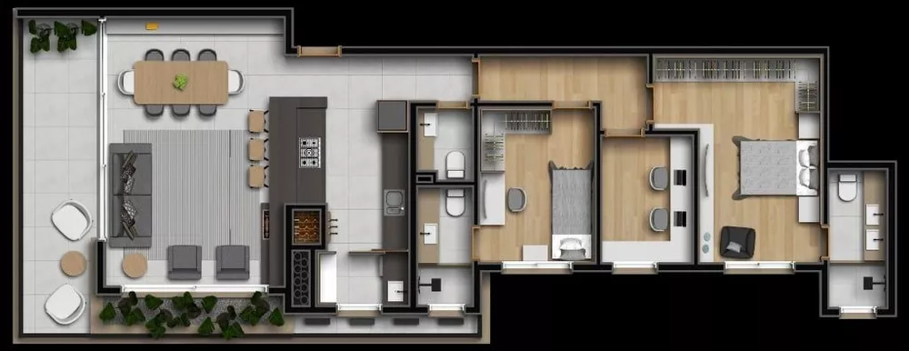 Apartamento, 2 quartos, 121 m² - Foto 19