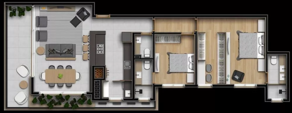 Apartamento, 2 quartos, 121 m² - Foto 20