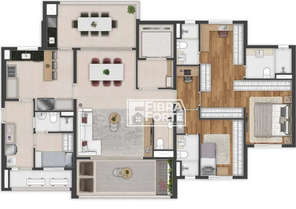 Apartamento, 3 quartos, 163 m² - Foto 20