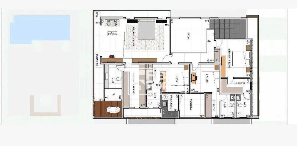 Casa de Condomínio, 4 quartos - Foto 5