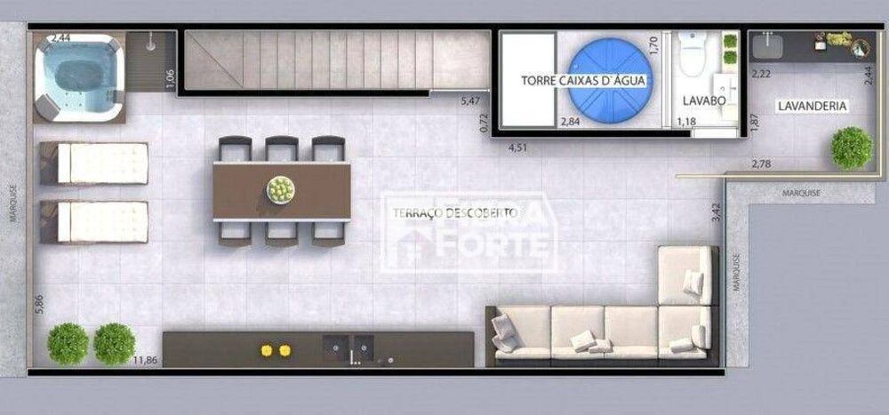 Casa de Condomínio, 3 quartos - Foto 6