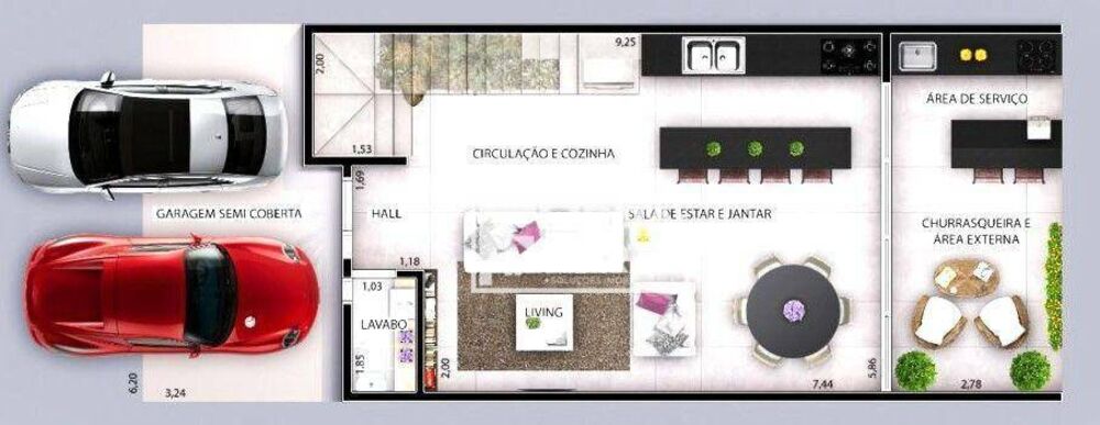 Casa de Condomínio, 3 quartos - Foto 8