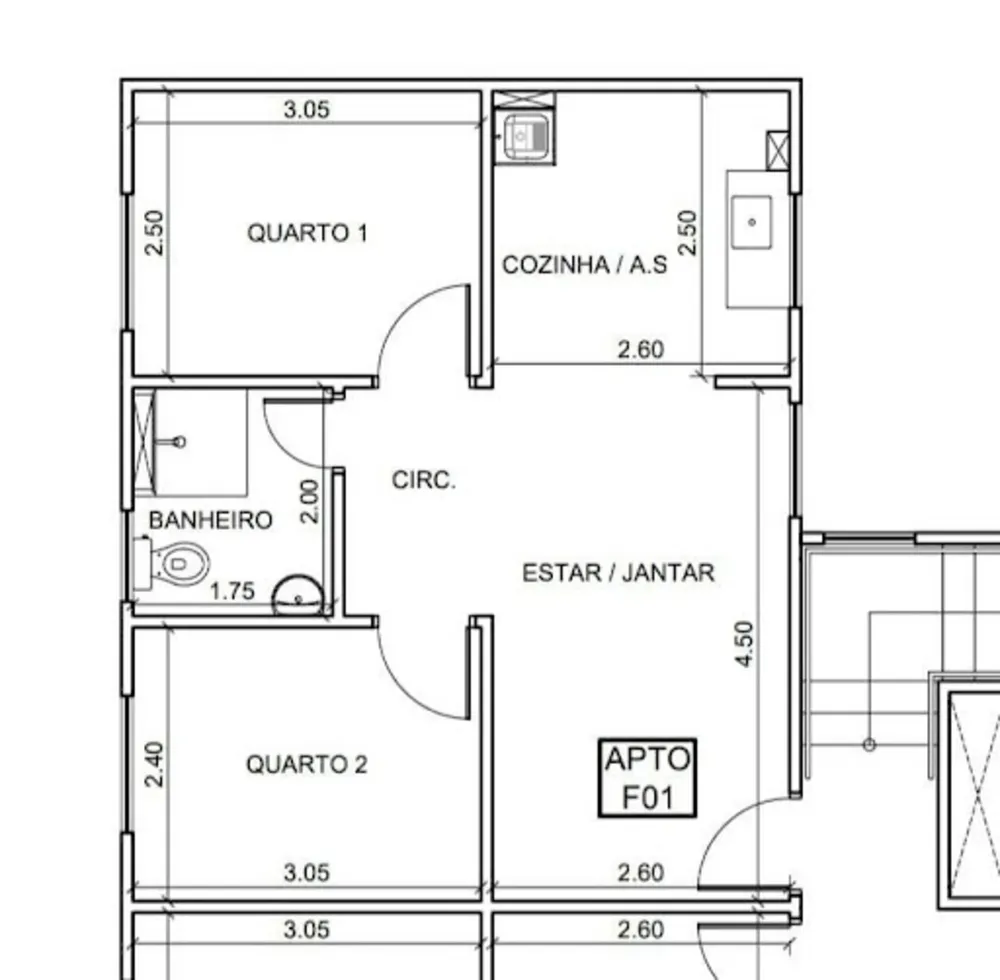 Apartamento, 2 quartos - Foto 6