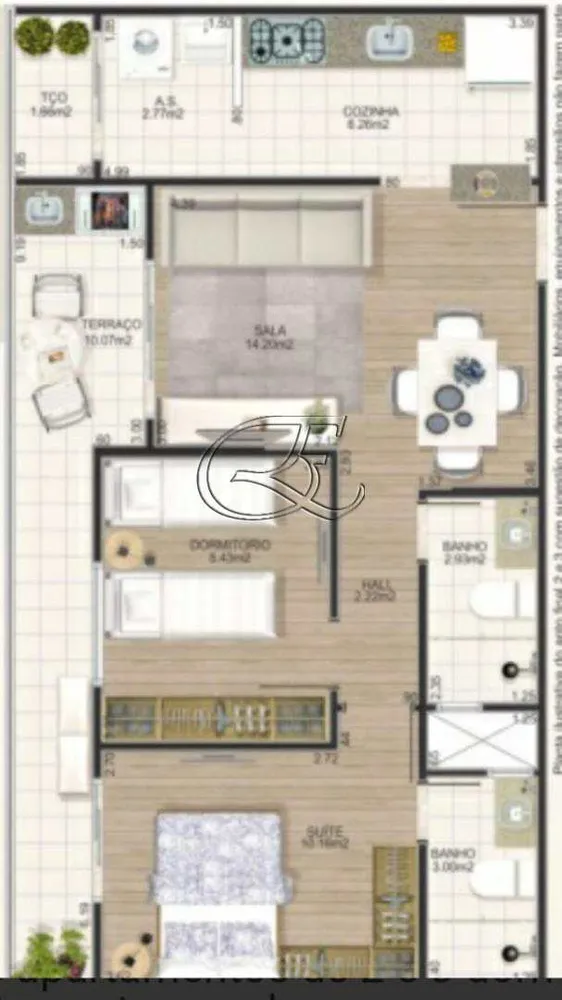 Apartamento, 2 quartos, 70 m² - Foto 5