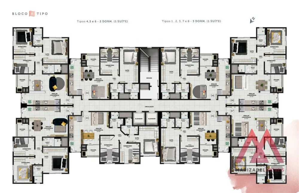 Apartamento, 3 quartos, 75 m² - Foto 13