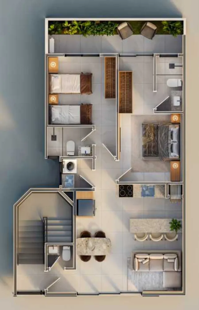 Apartamento, 2 quartos, 60 m² - Foto 4