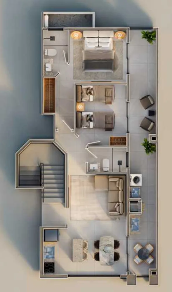 Apartamento, 2 quartos, 60 m² - Foto 6