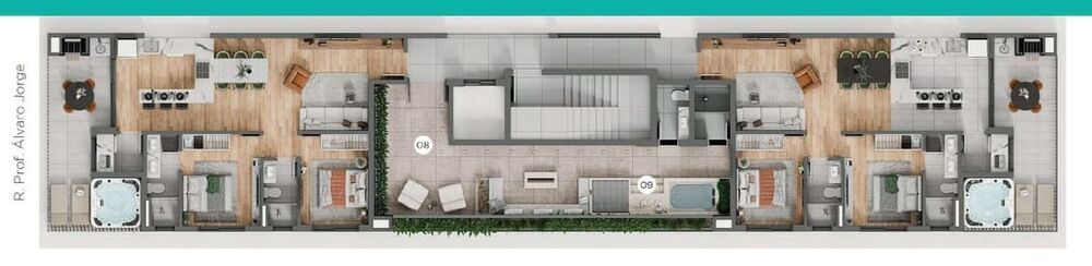 Cobertura, 2 quartos, 72 m² - Foto 11