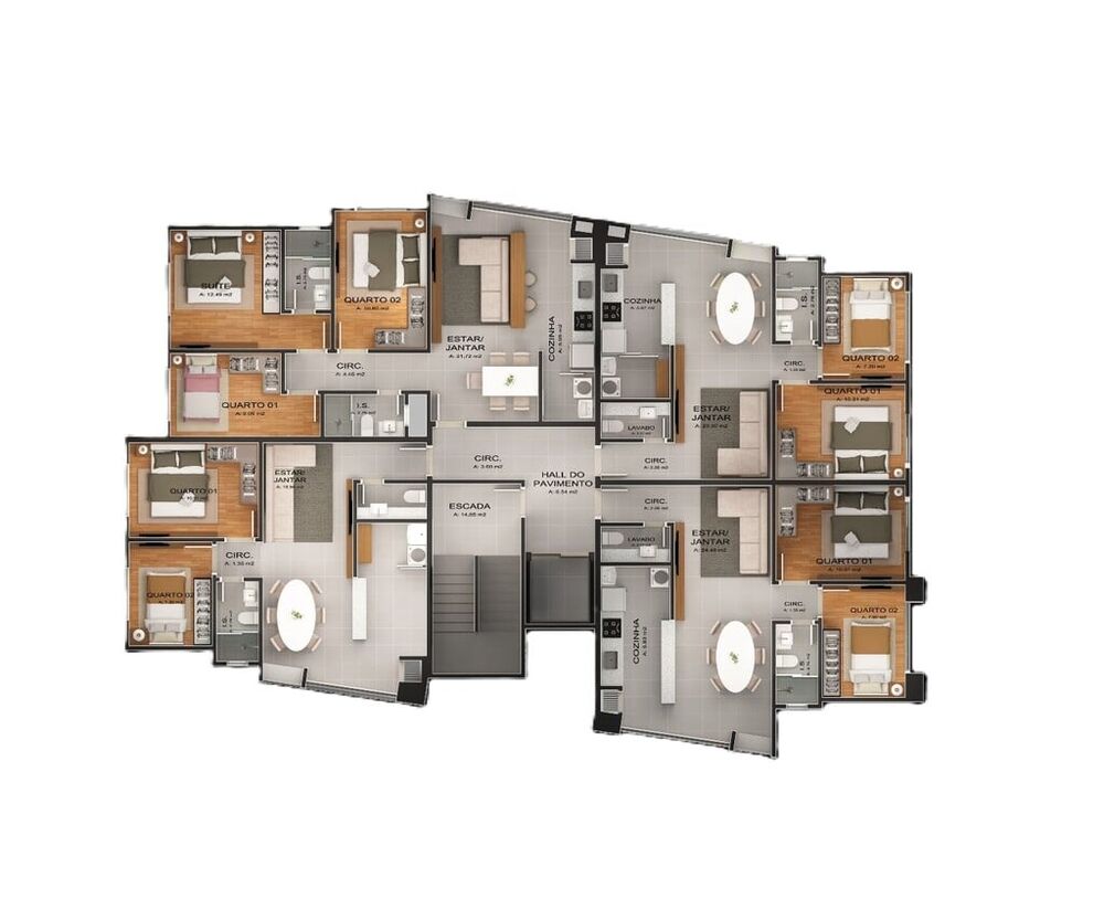 Apartamento, 2 quartos, 65 m² - Foto 10