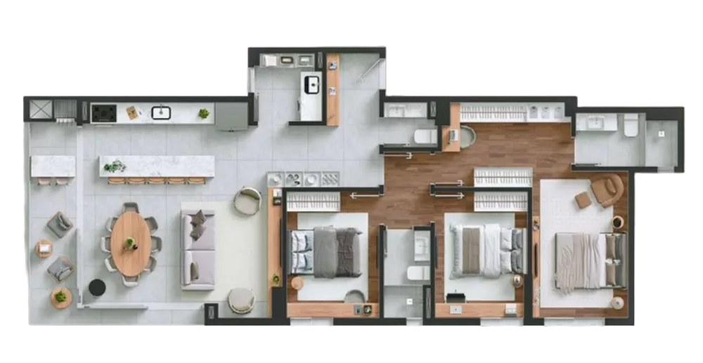 Apartamento, 3 quartos, 118 m² - Foto 30