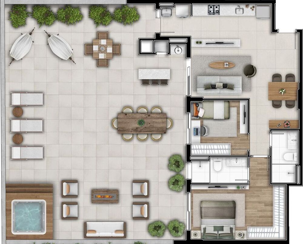 Apartamento à venda com 3 quartos, 154m² - Foto 35