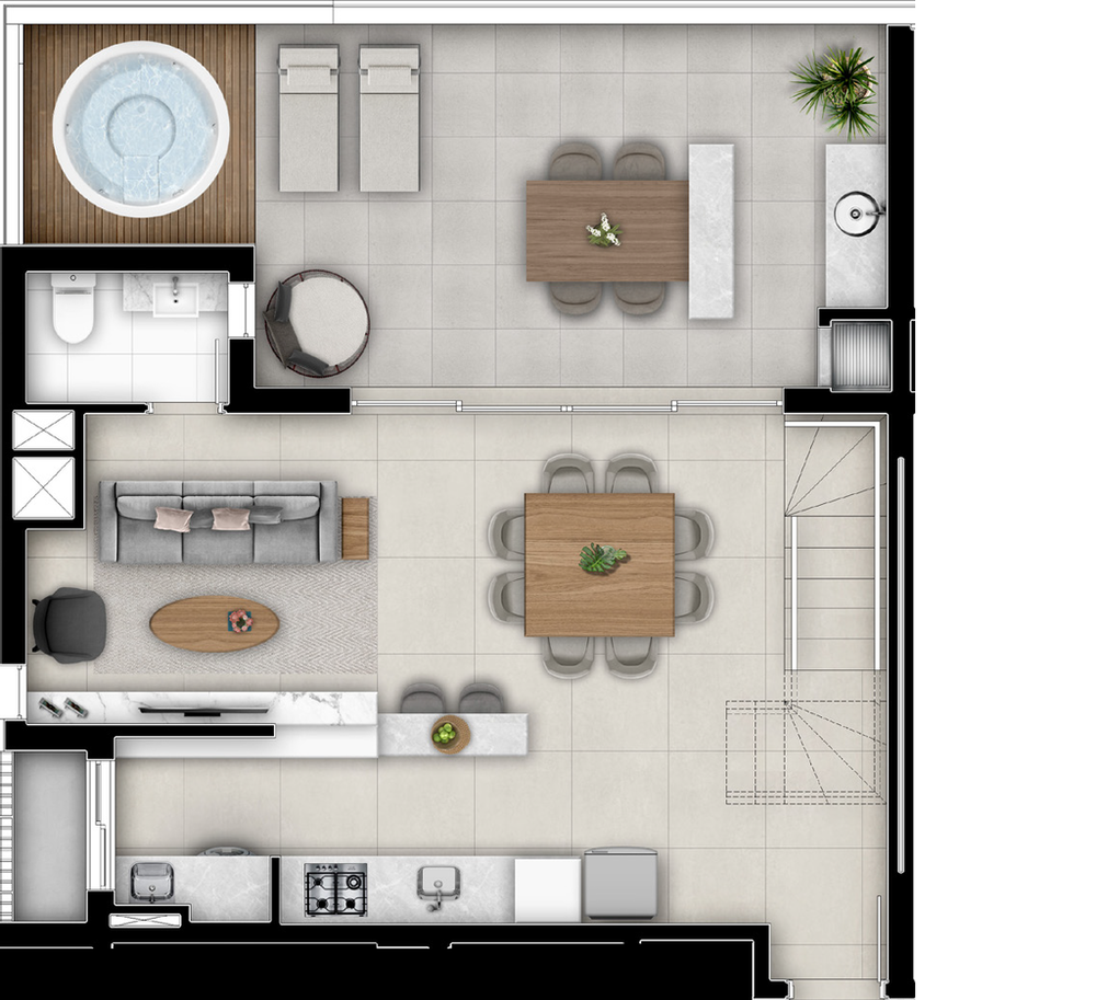 Apartamento à venda com 3 quartos, 154m² - Foto 32