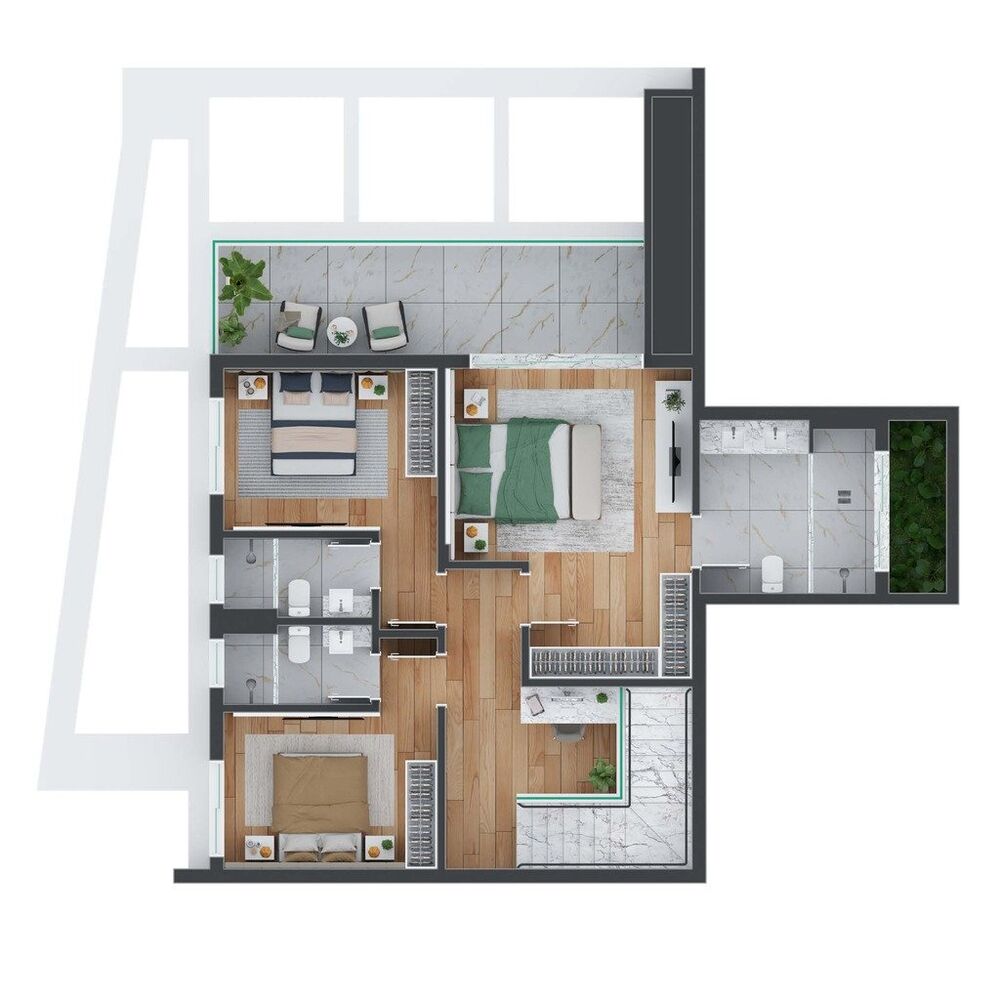 Apartamento, 3 quartos, 164 m² - Foto 34