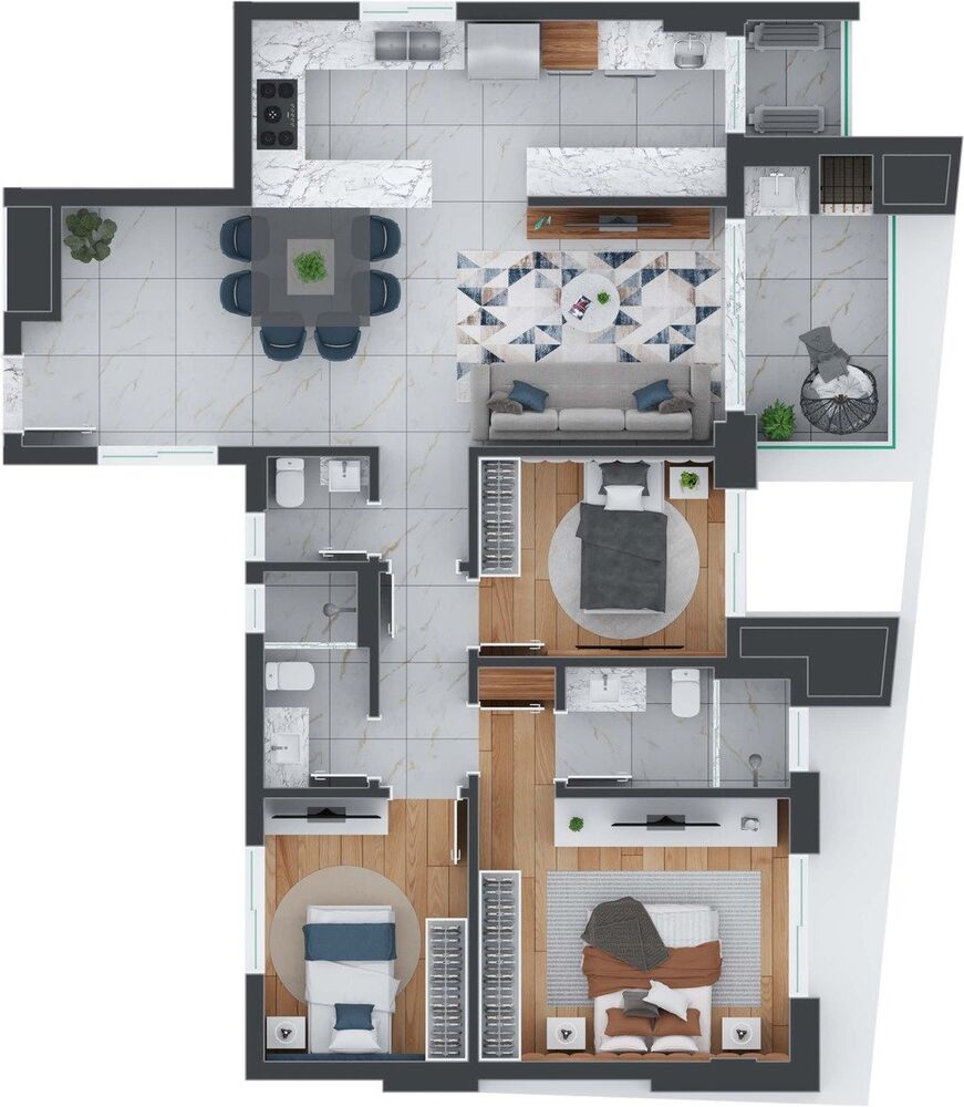Apartamento, 3 quartos, 164 m² - Foto 24