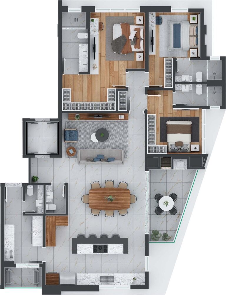 Apartamento, 3 quartos, 164 m² - Foto 27