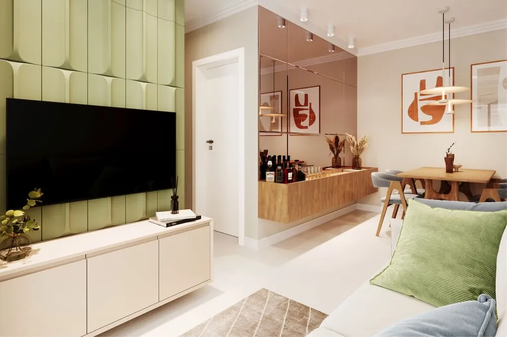Apartamento, 2 quartos, 56 m² - Foto 2
