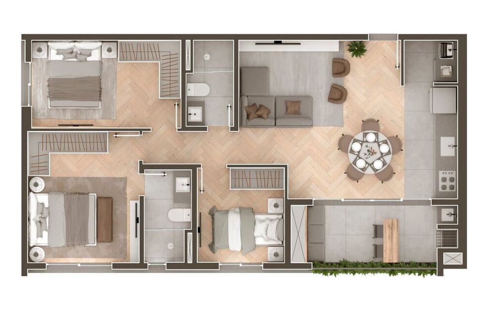 Apartamento, 2 quartos, 113 m² - Foto 19
