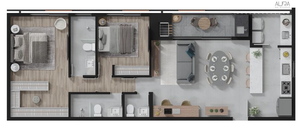 Apartamento, 2 quartos, 137 m² - Foto 25