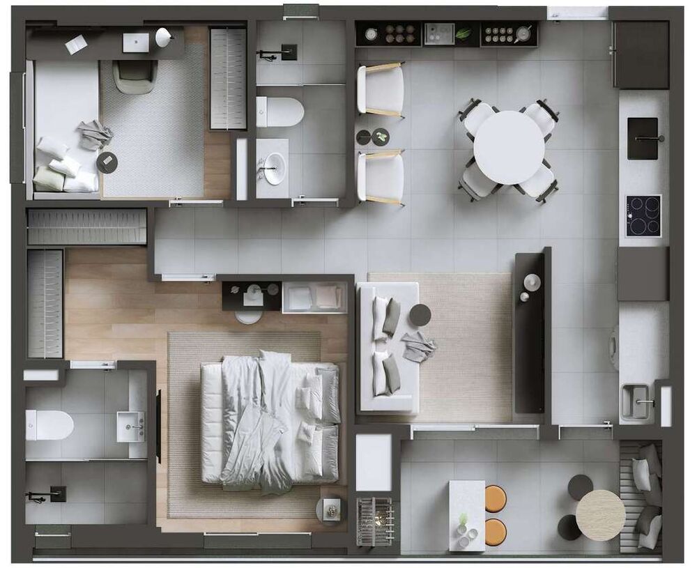 Apartamento, 2 quartos, 66 m² - Foto 29