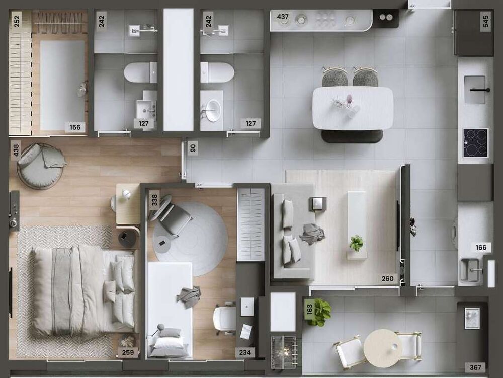 Apartamento, 2 quartos, 66 m² - Foto 30
