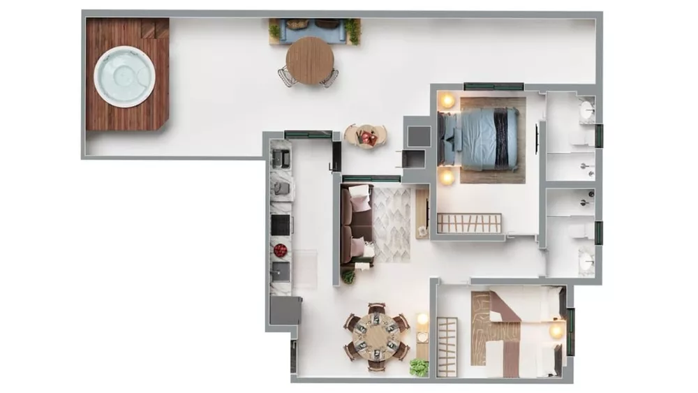 Apartamento, 2 quartos, 74 m² - Foto 13
