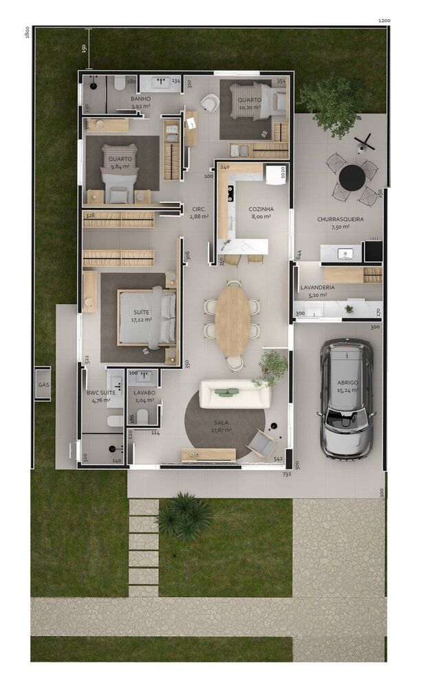 Casa de Condomínio, 3 quartos - Foto 22