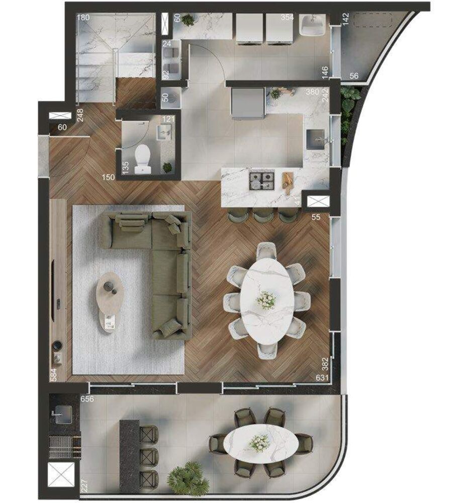 Apartamento, 3 quartos, 161 m² - Foto 28