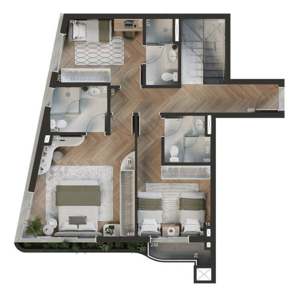 Apartamento, 3 quartos, 161 m² - Foto 31