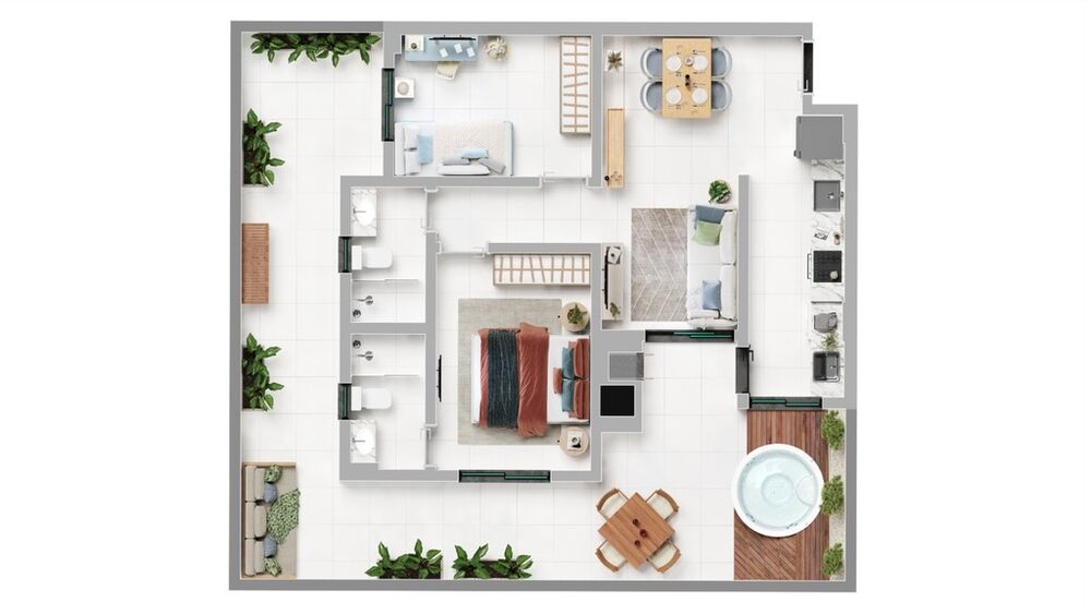 Apartamento, 2 quartos, 48 m² - Foto 32