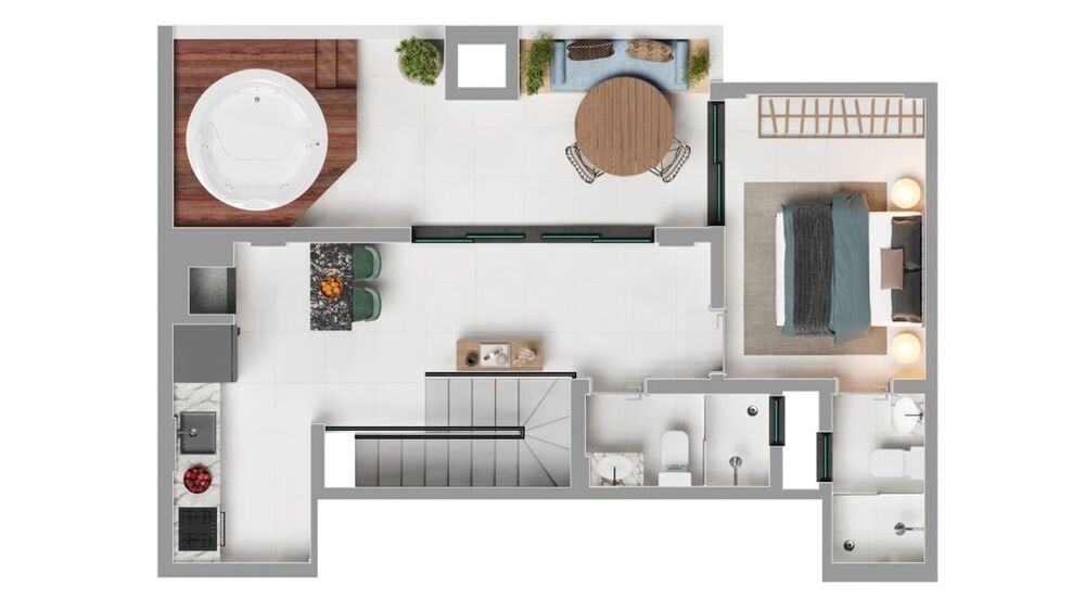 Apartamento, 2 quartos, 48 m² - Foto 39