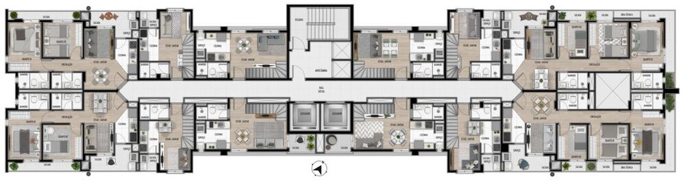 Apartamento, 2 quartos, 51 m² - Foto 38