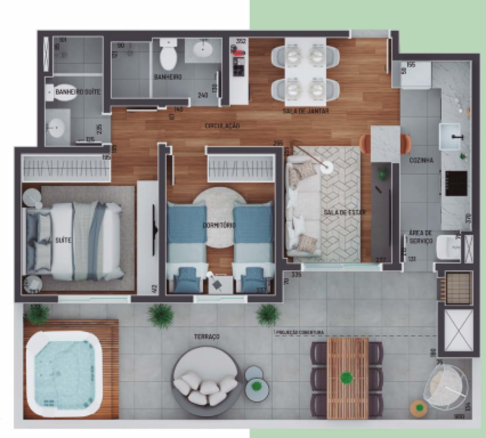 Apartamento à venda com 2 quartos, 88m² - Foto 20
