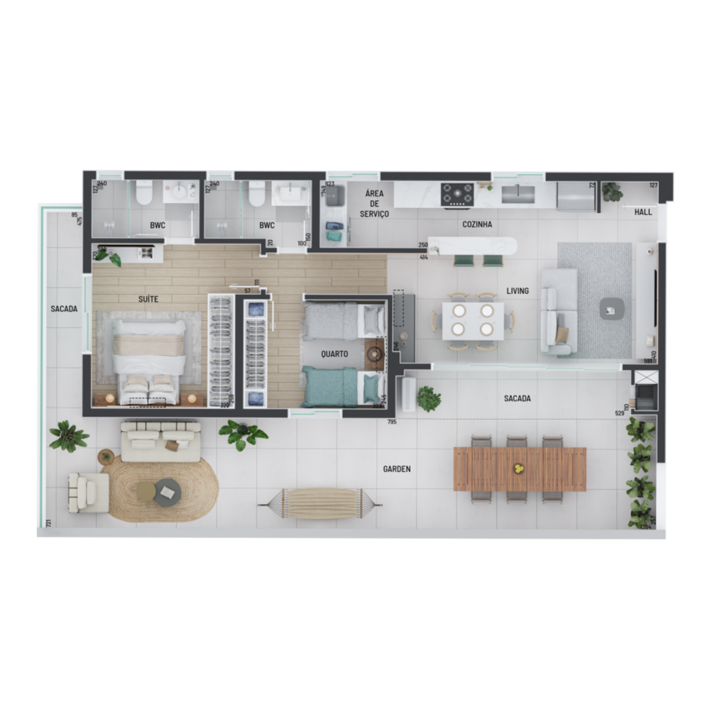 Cobertura, 3 quartos, 133 m² - Foto 13