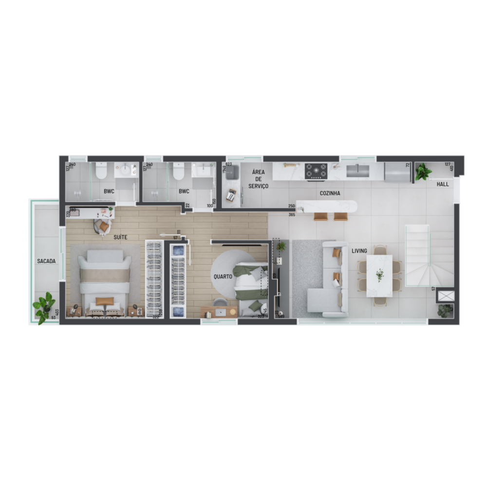 Cobertura, 3 quartos, 133 m² - Foto 14