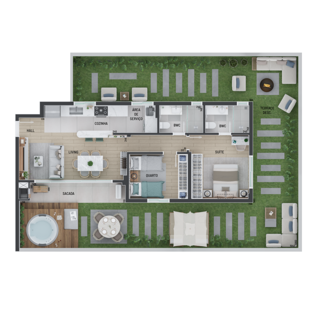 Cobertura, 3 quartos, 133 m² - Foto 20