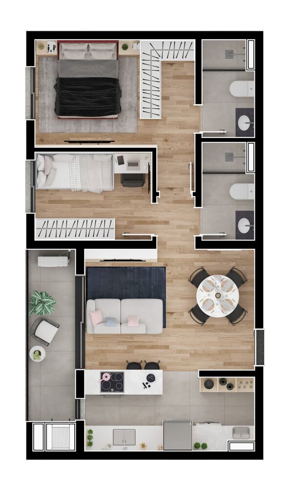 Apartamento, 1 quarto, 37 m² - Foto 26